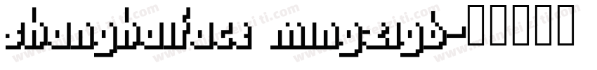 shanghaiface mingzigb字体转换